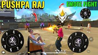 Free Fire Emote Fight On Factory Roof  Adam vs Hip Hop PUSHPA Emote Fight  Garena Free Fire 