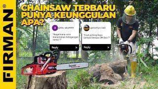 CHAINSAW TERBARU! PUNYA KEUNGGULAN APA? | Q&A CHAINSAW TG59XP