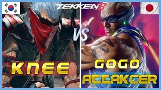 Tekken 8  Knee (Bryan) Vs GoGo Attacker (Raven)  Ranked Matches!