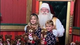 Meeting Santa at the “North Pole Experience” in Flagstaff Az! NPX 2022