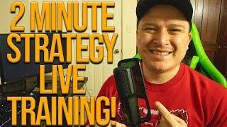 Best Binary Options Strategy 2020 - 2 Minute Strategy LIVE TRAINING!