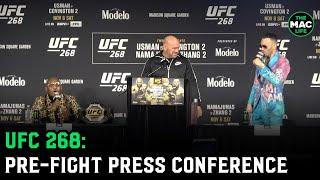 UFC 268 Pre-Fight Press Conference: Colby Covington offers to call Usman's dad's parole officer