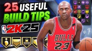 25 Useful Tips on NBA 2K25 MyPlayer Builder