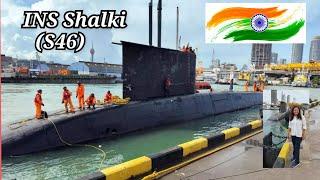 Indian Submarine INS Shalki (S46) #indiannavy #submarine #sharmilashomeandtravel