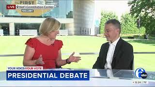 Jeffrey Rosen talks ahead of the 2024 Presidential Debate at the National Constitution Center