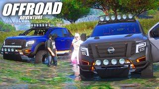 OFFROAD ADVENTURE, PEGUNUNGAN, TREK TERJAL BERLUMPUR, GUNUNG ANKER, KUNTILANAK !!! GTA 5 ROLEPLAY