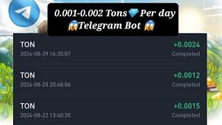 I Earned 1 Ton  In a week   |    Telegram paying Bot