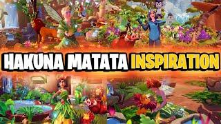 [Hakuna Matata Inspiration] I Can't Compete! These Are AMAZING! | Dreamlight Valley