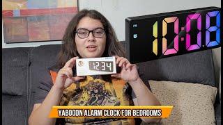 RGB Alarm Clock for Bedrooms