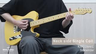 WhiteGuitars -  KING SNAKE Sidewinder - Butterscotch Blonde