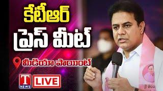 LIVE: KTR Press Meet At Assembly Media Point | T News