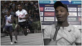 Fred Kerley REVEALS Who He Thinks Can Beat Him | 2023 Diamond League