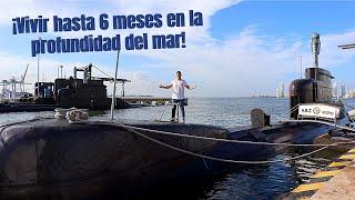 ¿Como es la VIDA a bordo de un SUBMARINO?  Armada Nacional Colombiana