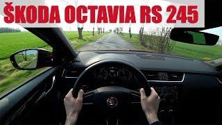 2018 Škoda Octavia RS 245, 4K POV TEST: Nezapráská, ale jede dobře!