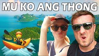 Kajak im Mu Ko Ang Thong Nationalpark  Thailand  Weltreise 2024 - Tag 27 | Travel Vlog #27