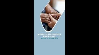 Unser Stand auf der Altenpflegemesse Essen 2024: Innovative Lösungen für die Pflegebranche