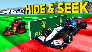 Formula 1 HIDE & SEEK - New Party Game on the F1 2021 Game for the first time!