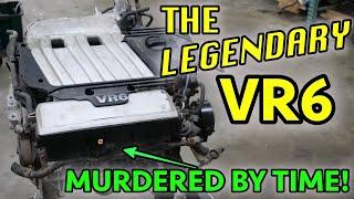 I FINALLY TEARDOWN A VR6! Volkswagen's CRAZY Engine Idea From The 90's Was A HUGE SUCCESS!