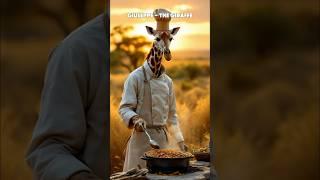 Animal Chefs Character #shorts #chef #ai