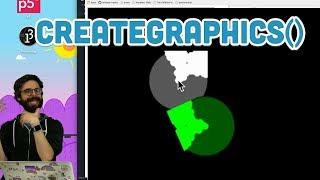 9.23: createGraphics() - p5.js Tutorial