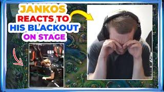 Jankos Reacts to His BLACK OUT on Stage 