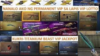 NANALO AKO NG PERMANENT VIP SA NEW LAPIS LOTTO CROSSFIRE PH