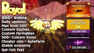 BEST GROWTOPIA PRIVATE SERVER | 800+ ONLINE! (EASY RICH + FREE ROLE) ROYAL GTPS