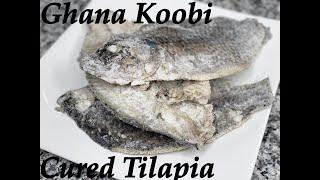 How to make Ghana Koobi | Cured Fish (in the winter) Using a dehydrator