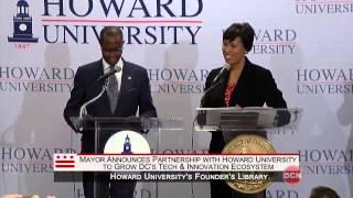 Mayor Bowser  and Howard U. Announce TECH & Innovation Partnership, 3/11/15