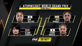 ONE Atomweight Grand Prix Semifinals Set!