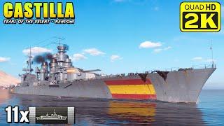 Cruiser Castilla - Spain shows all its power