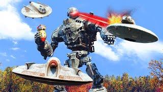 Aliens invade Prewar USA! - Fallout 4 NPC War