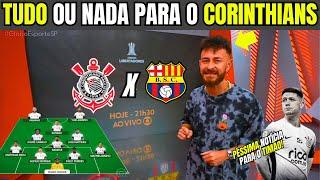 GLOBO ESPORTE CORINTHIANS! TIMÃO ESCALADO PARA FAZER HISTÓRIA NA LIBERTADORES DA AMÉRICA!