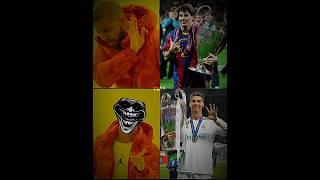 CHAMPIONS LEAGUE GOAT IS..? || THIS VIDEO IS JUST FOR FUN NO HATE MESSI.. || #messi #ronaldo