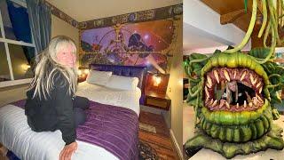 Alton Towers HOTEL Tour! Themed Rooms, Lobby, Secret Garden Dinner, Live Shows & the DRIVE to Towers