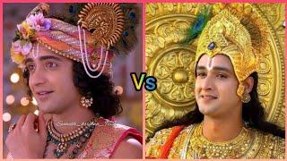 Saurabh Raj Jain vs sumedh mudgalkar | krishna vs krishna | star plus vs Star bharat