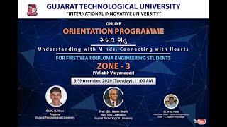 ORIENTATION PROGRAMME: Diploma Engineering (GTU Zone - 3)