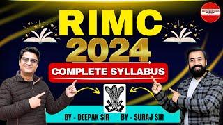 RIMC 2024 COMPLETE SYLLABUS | Rashtriya Military School Entrance Exam Preparation #doa #rimc