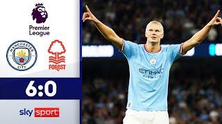 Haaland historisch! | Manchester City - Nottingham Forest 6:0 | Highlights - Premier League 22/23