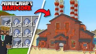 I Built A BRICK FACTORY in Minecraft 1.19 Hardcore (#75)