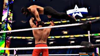 Roman Reigns vs Braun Strowman - WrestleManin Full Match - WWE 2K23Gameplay