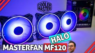 Cooler Master Masterfan  MF120 halo review #Coolermaster #RGB