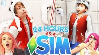 Living As My Sim for 24 Hours!