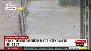 Rainfall Destroyed daily life of people at Nirjuli, Itanagar, Arunachal Pradesh