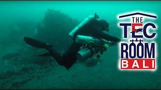 105m Tec Deep Trimix Dive Tulamben - Bali