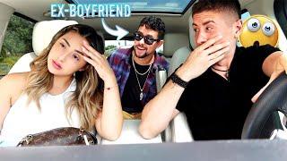 PICKING UP MY GIRLFRIEND WITH HER EX BOYFRIEND IN THE CAR!!! *THINGS GOT DEEP*