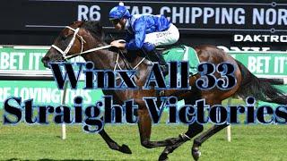 Winx all 33 straight wins