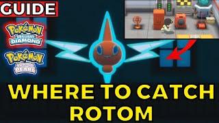 How to Catch Rotom Guide and change Rotom forms in Brilliant Diamond and Shining Pearl