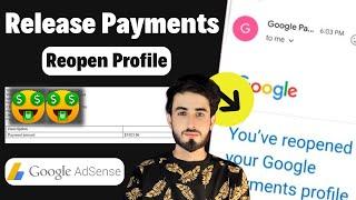 How To Received Closed Adsense Payments | Reopen Your Adsense Payment Profile | Mr Sham YT