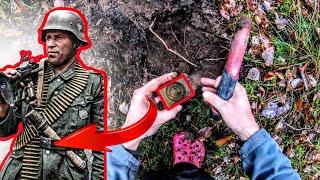 Lost WW2 belongings from a soldier found metal detecting in Poland